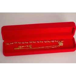 Pack collier Cygne & bracelet Tulipe