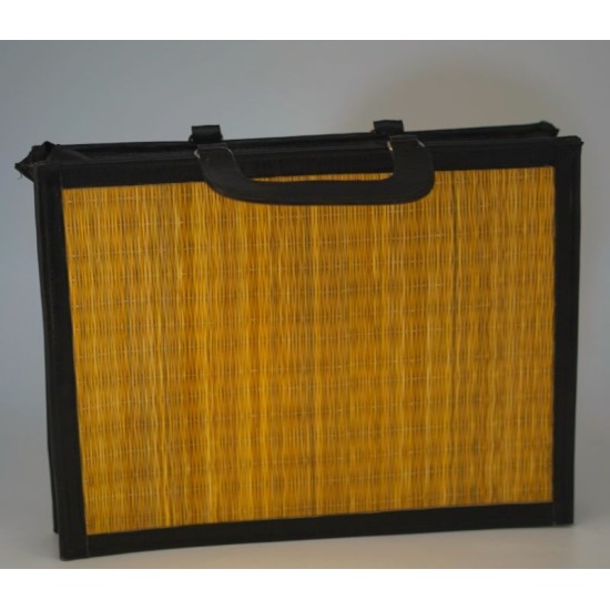 Cartable double face en saaf et artisanat