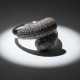 Bague Élégance en Argent 925 Sertie de Zircons